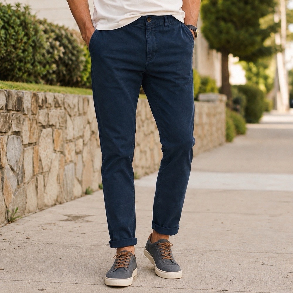 Chubbies Everywear Performance Pants Mens Small 26x28 Blue Golfer Chino